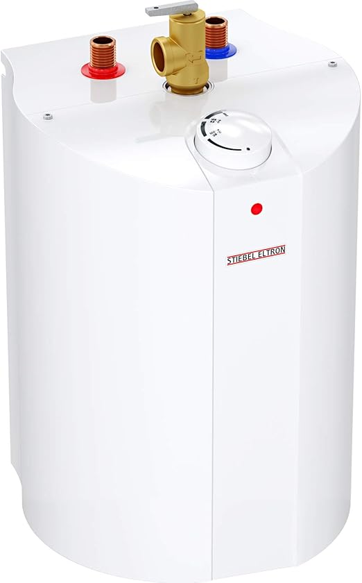 Stiebel Eltron 233219 2.5 gallon, 1300W, 120V SHC 2.5 Mini-Tank Electric Water Heater, White
