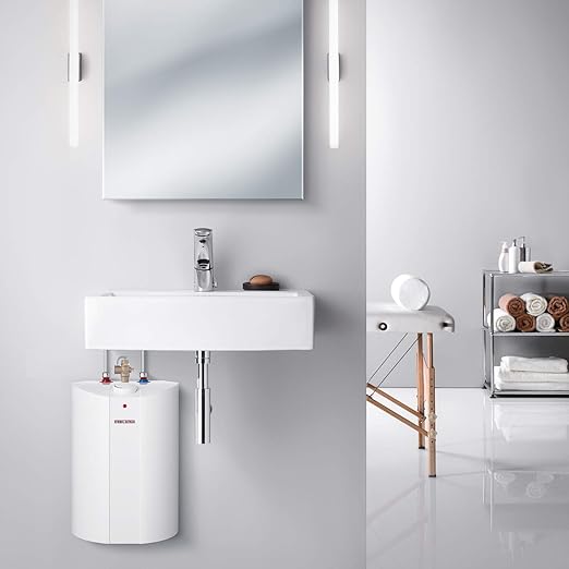 Stiebel Eltron 233219 2.5 gallon, 1300W, 120V SHC 2.5 Mini-Tank Electric Water Heater, White