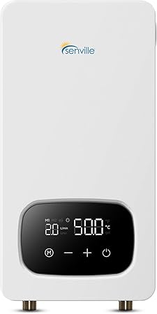 Senville Tankless Water Heater, Electric, 13KW, 240V
